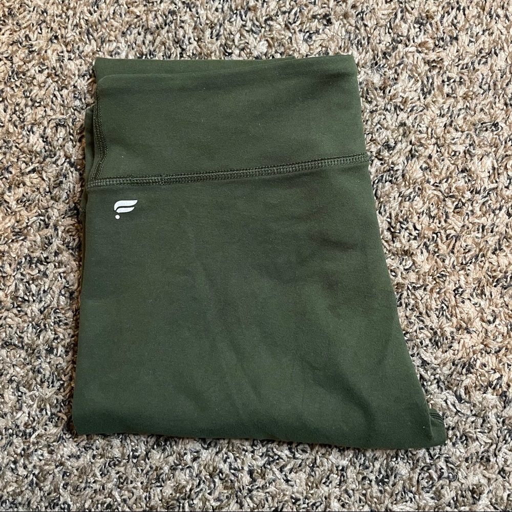 Fabletics Olive Green Leggings Sz M